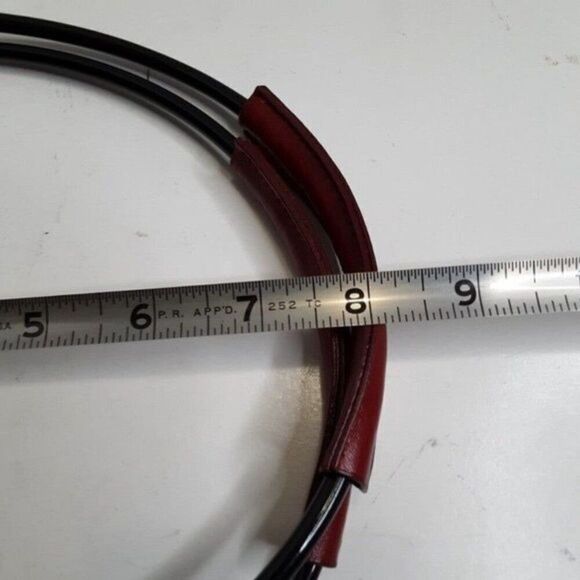 Vintage Women's Brown Faux Leather Atomic Shoulder Handbag - Picture 10 of 12